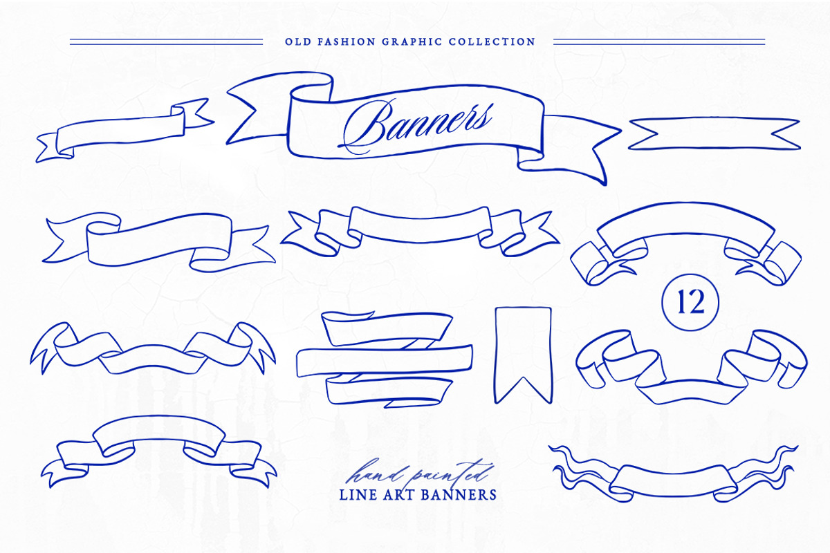 +420 Barbara Vintage Line Art Set, a Decorative Illustration by NassyArt (Photo 26 of 29)