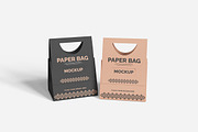 Paper Bag Mockup, a Product Mockup by bimockup (Thumbnail 2 of 6)