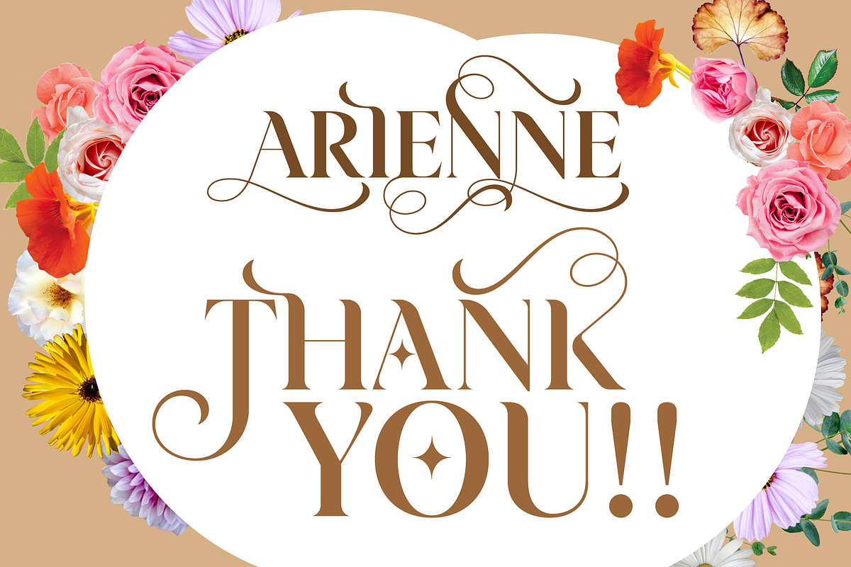 Arienne - Serif Typeface, a Serif Font by Genilson Santos (Photo 14 of 14)