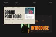 Brand Portfolio Powerpoint, a Presentation Template by Dirtytemp Studio (Thumbnail 1 of 11)