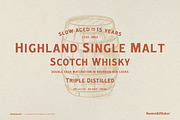 Snoqualmie - A Vintage Style Font, a Serif Font by Komet & Flicker (Thumbnail 8 of 15)