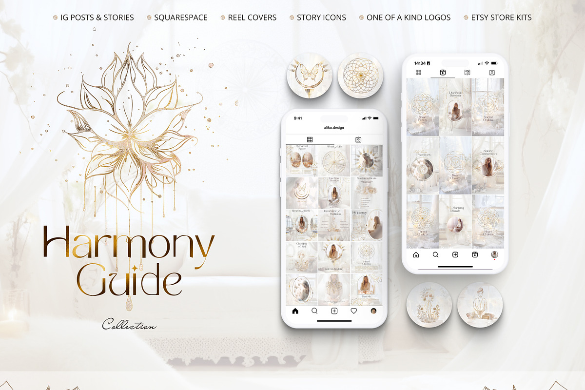 Squarespace Website Template Design, a Squarespace Template by Under My Cozy Roof (Photo 11 of 11)