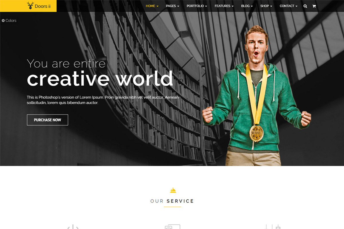 Doors Two - Bootstrap HTMl Template, a Bootstrap Template by ThemeRegion