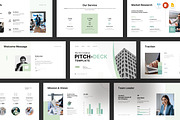 Investor Pitch Deck Presentation, a Presentation Template by Studio_Clarity (Thumbnail 1 of 5)