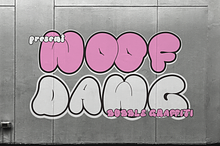 Woof Dawg | Bubble Graffiti