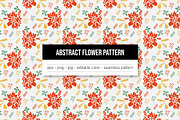 Abstract Flower Seamless Pattern, a Pattern Graphic by Sundaylab (Thumbnail 1 of 2)