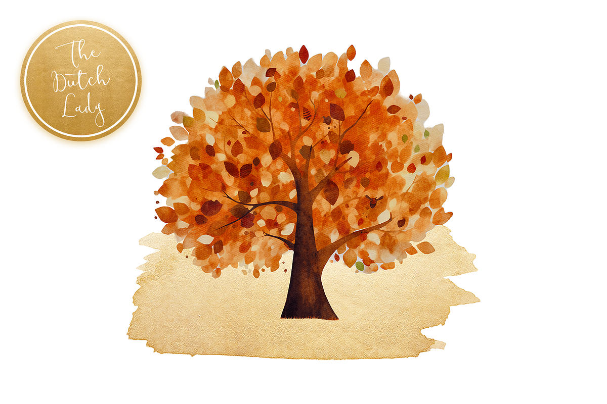 Autumn Animals Clipart Set, an Animal Illustration by The Dutch Lady Designs (Photo 4 of 7)