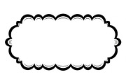 Wavy Scalloped Label Frame Bundle, an Illustration by musafir_fashion (Thumbnail 8 of 51)