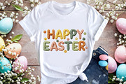 Faux Yarn Happy Easter PNG, an Illustration by DreamArtGraphic (Thumbnail 4 of 4)