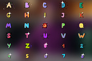 Comics Animated Alphabet for DaVinci, a Templates & Theme by 2dfx (Thumbnail 1 of 2)