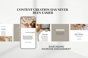 White Instagram Carousel Templates