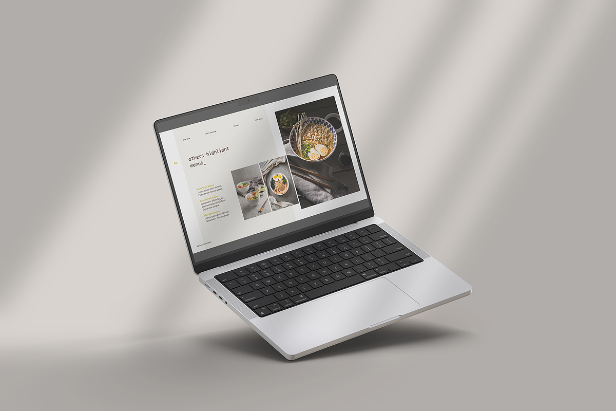 Minimal Resto & Bar Proposal | Nikei, a Design Template by Rich Raccoon (Photo 3 of 7)