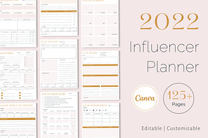 2022 Influencer Planner