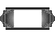Art Deco Frame SVG Bundle, an Illustration by Creativeshirt (Thumbnail 17 of 31)
