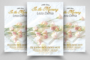 10 Memorial & Funeral Flyer Bundle, a Flyer Template by Business Flyers (Thumbnail 5 of 11)