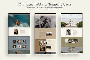 Trendy Showit Website Template