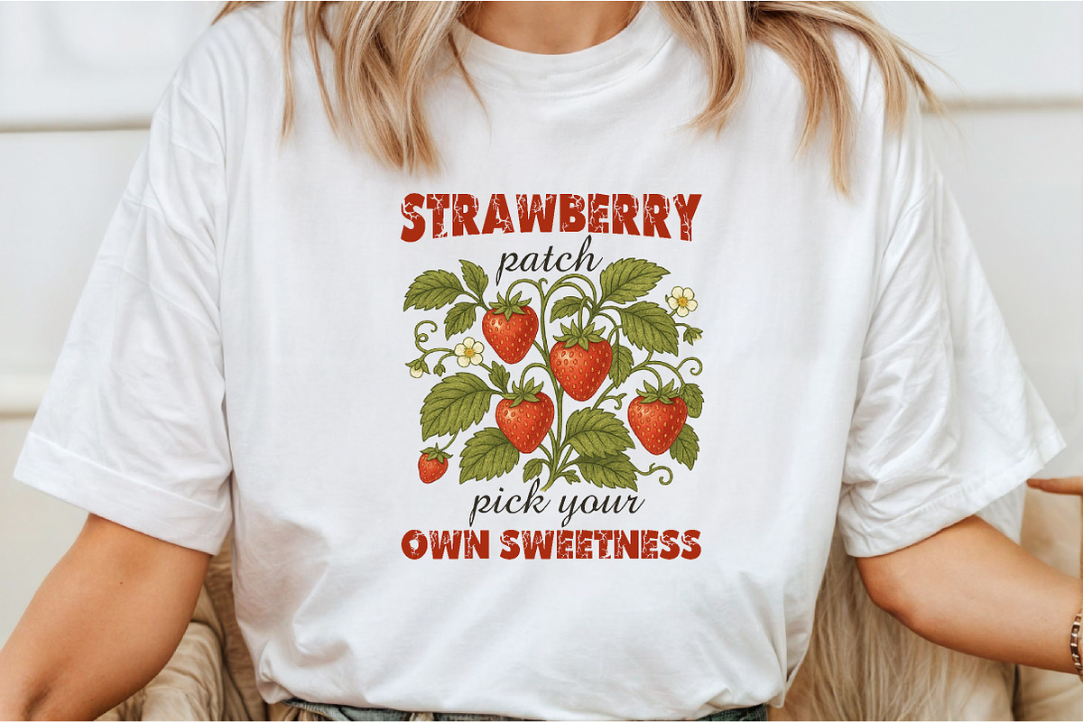 Vintage Fruit Sublimation PNG Bundle, an Illustration by Libby Wishes (Photo 4 of 11)
