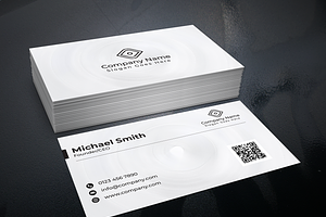 Simple and Minimal Business Card, a Business Card Template by designsprout