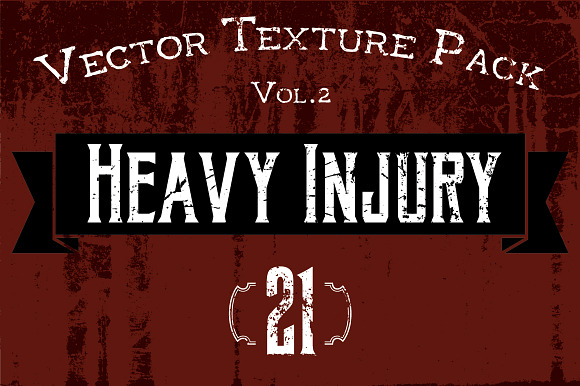 21 Vector Textures Heavy Injury