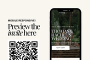 Rustic Wedding Website Invitation, a Design Template by JOA CREATIVE LAB (Thumbnail 2 of 8)