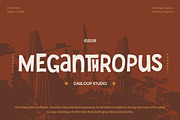 Meganthropus – Vintage Rough Display, a Sans Serif Font by Casloop Studio (Thumbnail 1 of 10)
