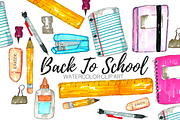 Back To School Clip Art, a Graphic by Writelovely (Thumbnail 1 of 2)