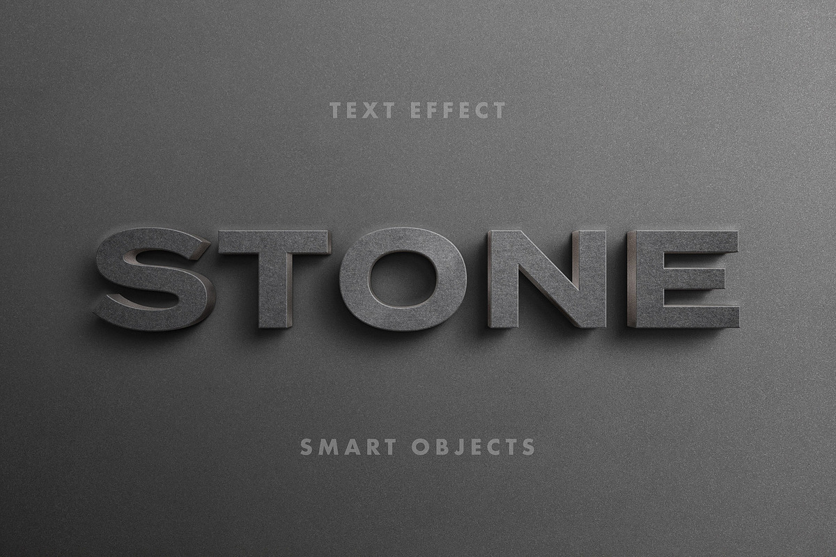 Download 3D Stone Blocks Text Effect
