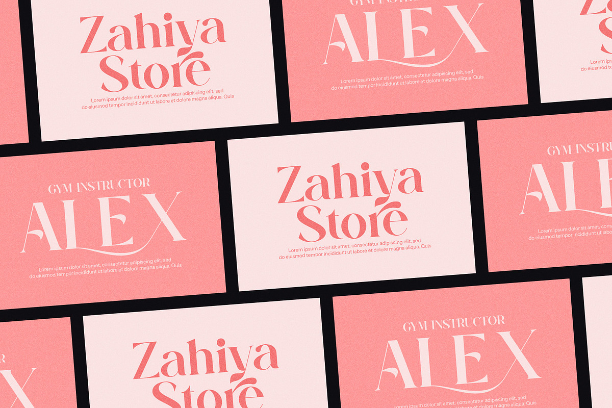 Bloxe Elegant Serif Font, a Serif Font by Graphicxell (Photo 5 of 8)