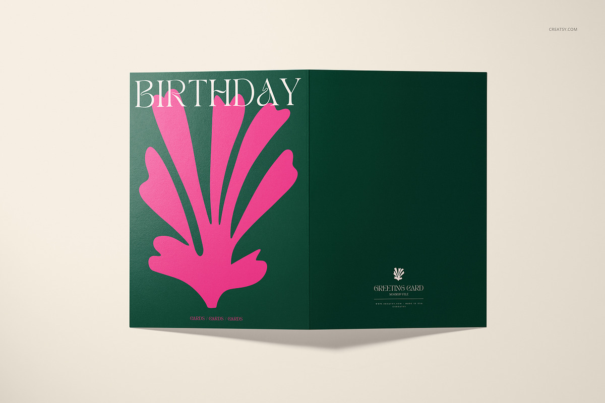 5x7 Folded Greeting Cards Mockup Set, a Merchandise Mockup by creatsy5 (Photo 17 of 33)