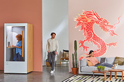 Chinese Dragon Vector Illustrations, a Background Graphic by ilonitta (Thumbnail 3 of 14)