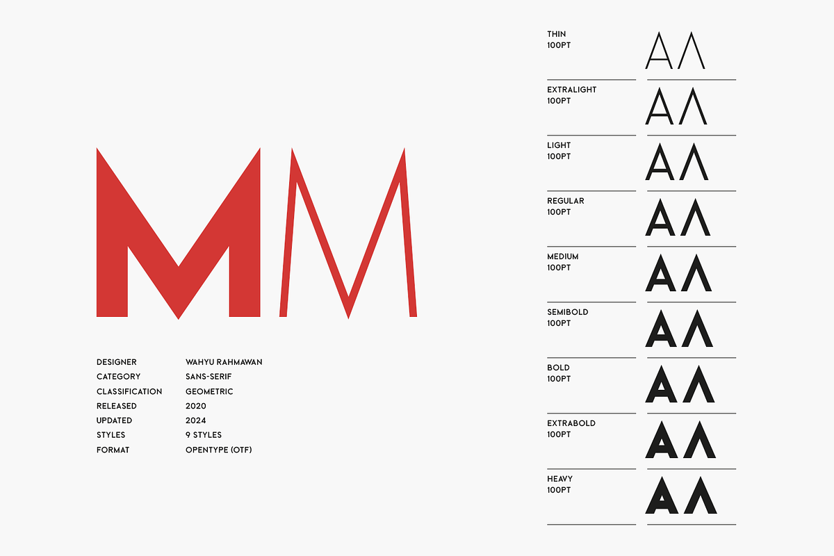 Beckman — Minimalist Modern Sans, a Sans Serif Font by FactoryType Studio (Photo 3 of 13)