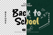 Back To School Text Effect Chalk, a Layer Style Add-On by Mockmenot (Thumbnail 2 of 2)