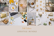 Fall colors Styled Stock Photos, a Beauty & Fashion Photo by Nina Stock Photos (Thumbnail 1 of 8)
