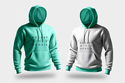 3D Mockups of the Oversize Hoodie, an Advertising Mockup by CreativeShaper (Thumbnail 2 of 3)