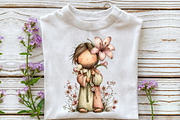 Whimsical Spring Nativity Scene Clip, an Illustration by OK Design (Thumbnail 6 of 6)