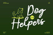 CS Amilia Stamp, a Script Font by Craft Supply Co. (Thumbnail 6 of 8)
