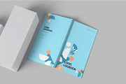 Long Rectangle Book Mockups, a Product Mockup by megostudi0 (Thumbnail 6 of 8)