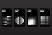 Geometric Gradient Shapes, a Background Graphic by karnofff (Thumbnail 10 of 11)