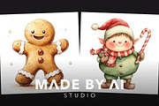 50 Christmas Characters Prompts, an Object Graphic by MadeByAI Studio (Thumbnail 3 of 4)