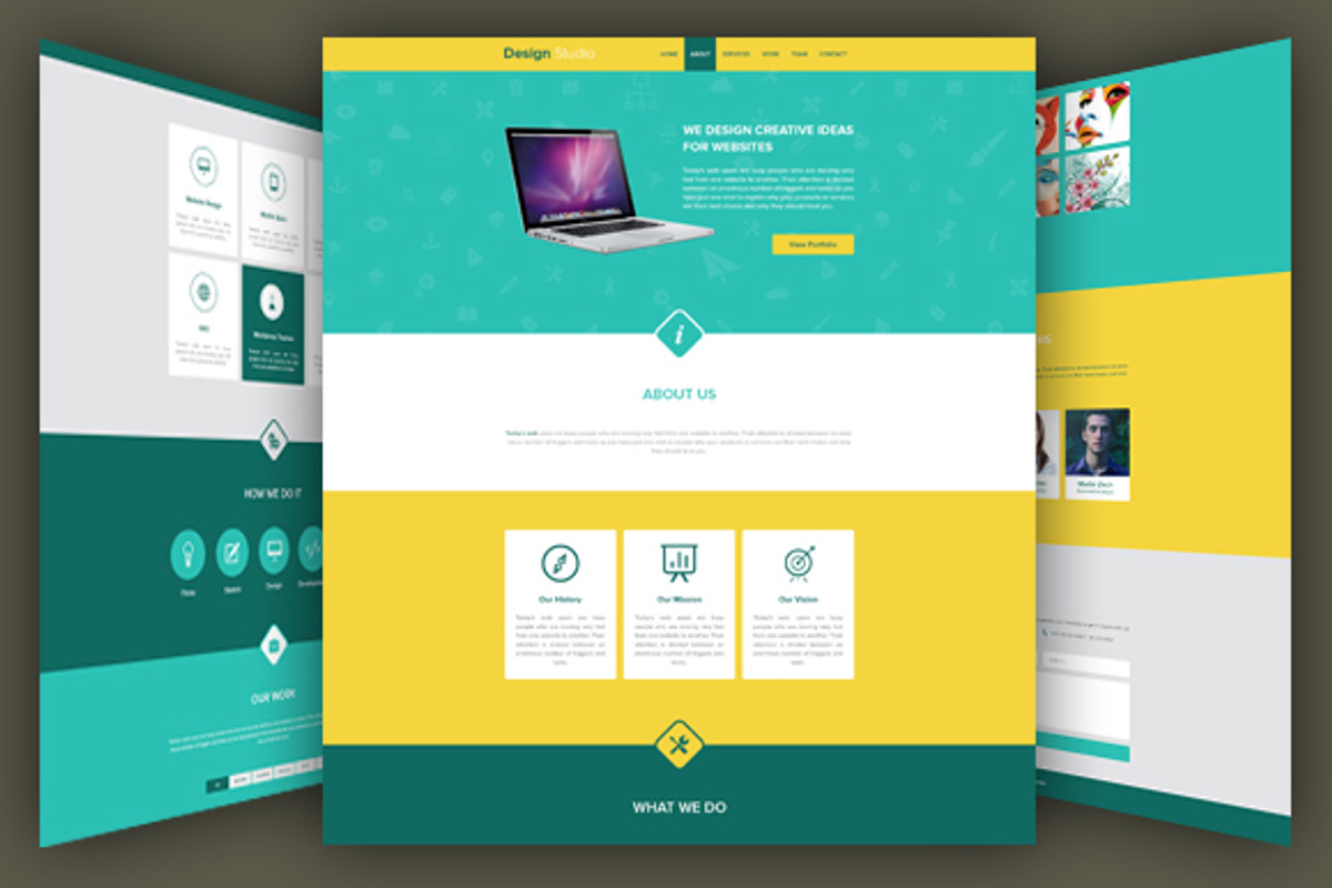 Design Studio Company, a Websites & App Template by zeeshanriaz55 (Photo 1 of 2)