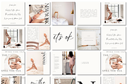 Instagram Templates, a Templates & Theme by The Edits Shop (Thumbnail 2 of 5)