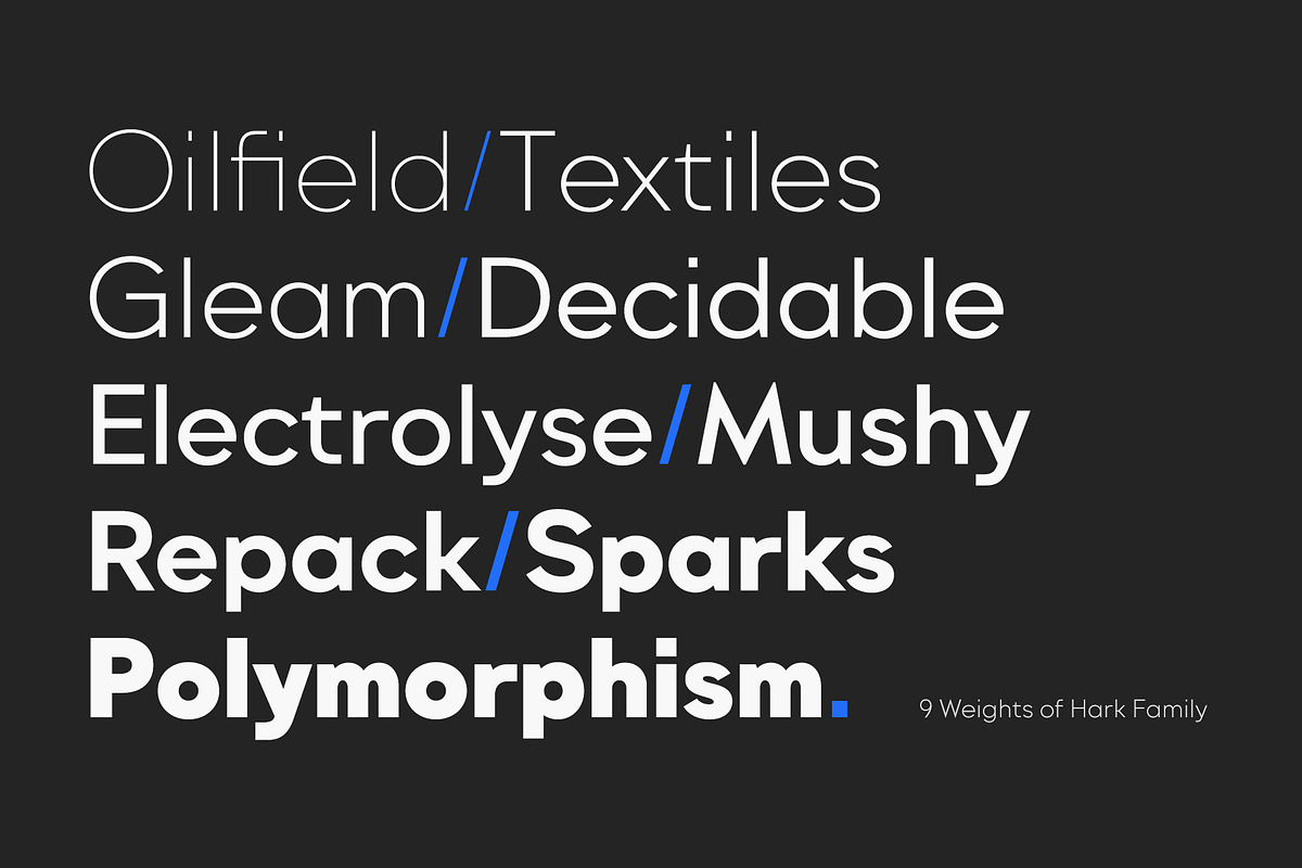 Hark, a Sans Serif Font by Locomotype (Photo 13 of 15)