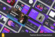 Fashion Brand Google Slides, PPoint, a Presentation Template by Fit-tee (Thumbnail 1 of 2)
