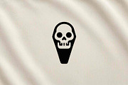 Skull Coffin Icon Vector, a Seasonal Illustration by Vectorium Studio (Thumbnail 3 of 4)