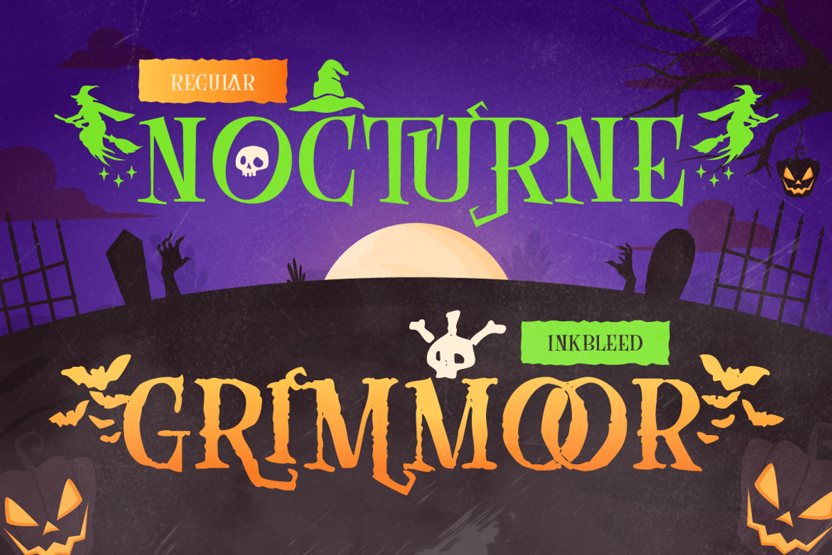 Madwitch - Halloween Font, a Serif Font by Artisan Themes (Photo 4 of 11)