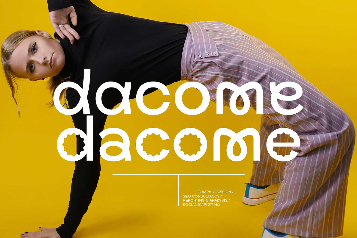 Become Display Font Family, a Sans Serif Font by Ryul Davidson (Photo 3 of 24)