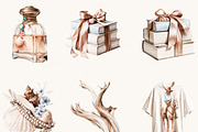 Watercolor Coastal Cowgirl Clipart, a Person Illustration by BusyDaydesign (Thumbnail 6 of 9)