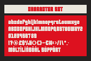 Dexvor Bold Industrial Display Font, a Font by PutraCetol Studio (Thumbnail 5 of 5)