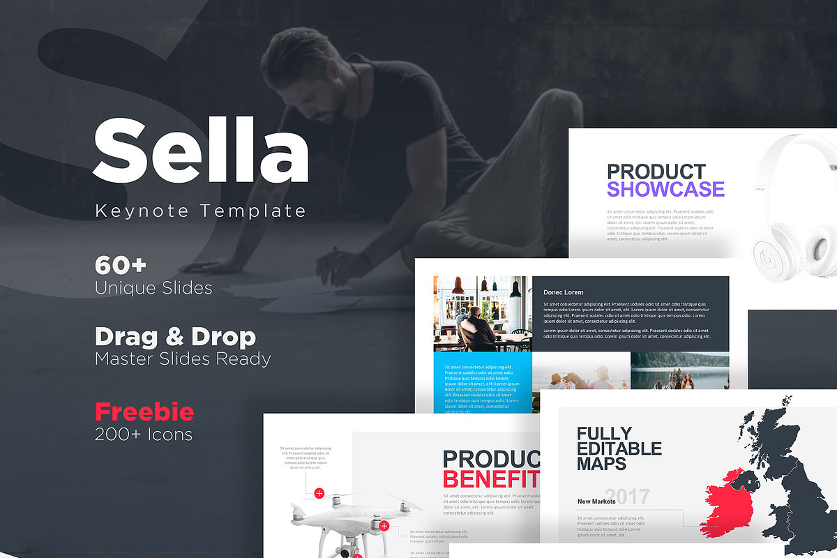 Sella Keynote Template + Free Slides, a Presentation Template by Vizualus (Photo 14 of 14)