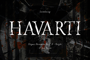 CF Havarti - Modern Serif, a Serif Font by Creatifont Studios